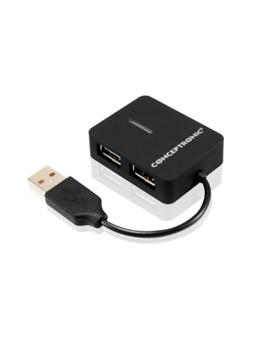 Conceptronic Travel 4 Ports USB Hub