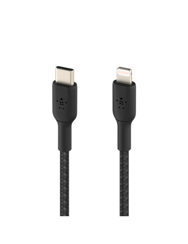 Belkin CAA004BT1MBK cable de conector Lightning 1 m Negro