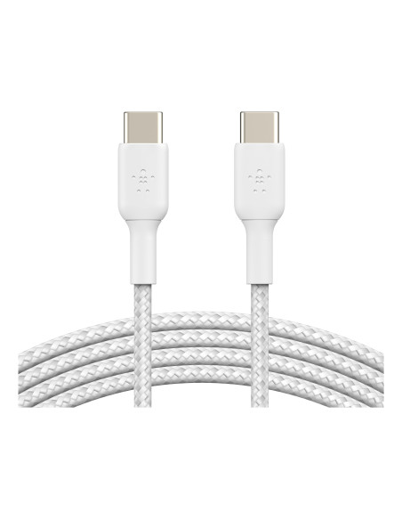 Belkin CAB004BT1MWH2PK cable USB USB 2.0 1 m USB C Blanco