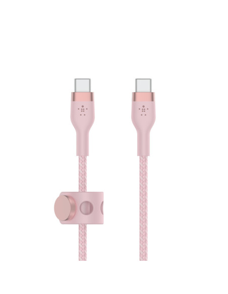 Belkin BOOST↑CHARGE PRO Flex cable USB USB 2.0 1 m USB C Rosa