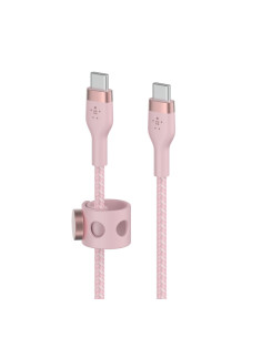 Belkin BOOST↑CHARGE PRO Flex cable USB USB 2.0 1 m USB C Rosa 2