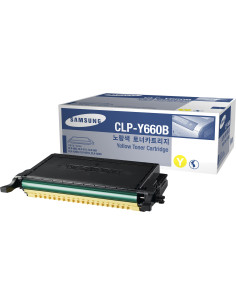 Samsung CLP-Y660B cartucho de tóner 1 pieza(s) Original Amarillo