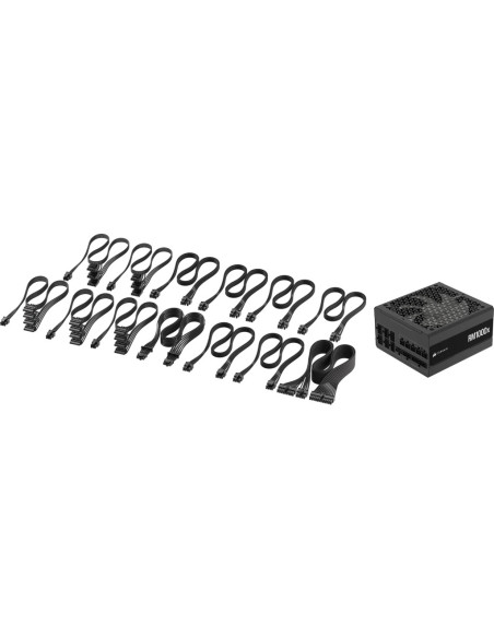 Corsair RMx Series RM1000x unidad de fuente de alimentación 1000 W 24-pin ATX ATX Negro