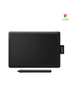 Wacom One by Small tableta digitalizadora Negro 2540 líneas por pulgada 152 x 95 mm USB 2
