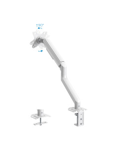 TooQ DB4032TNR-W soporte para monitor 81,3 cm (32") Escritorio Blanco 2