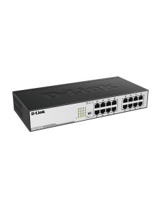 D-Link DGS-1016D switch No administrado Gigabit Ethernet (10 100 1000) 1U Negro, Plata 2