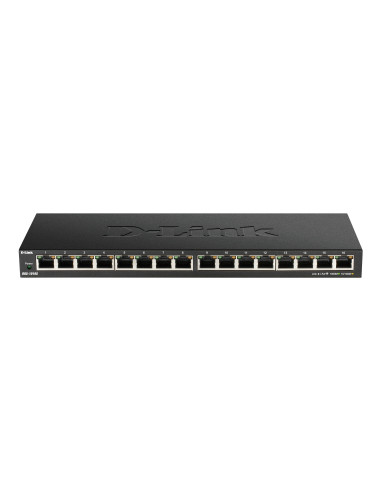 D-Link DGS-1016S switch No administrado Gigabit Ethernet (10 100 1000) Negro