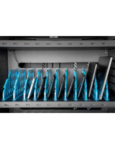 Digitus Armario de carga móvil para 30 notebooks   tabletas hasta 15,6 pulgadas, USB-A