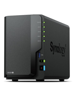 Synology DiskStation DS225+ 2 Bay NAS Escritorio Intel® Celeron® J4125 2 GB DDR4 Synology DSM Negro