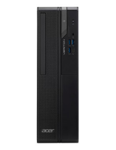 Acer Veriton 2000 Compact Tower Intel® Core™ i3 i3-14100 8 GB DDR5-SDRAM 256 GB SSD Windows 11 Pro Mini Tower PC Negro