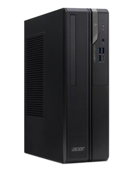 Acer Veriton 2000 Compact Tower Intel® Core™ i3 i3-14100 8 GB DDR5-SDRAM 256 GB SSD Windows 11 Pro Mini Tower PC Negro