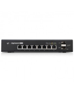 Ubiquiti EdgeSwitch 8 Gestionado Gigabit Ethernet (10 100 1000) Energía sobre Ethernet (PoE) Negro