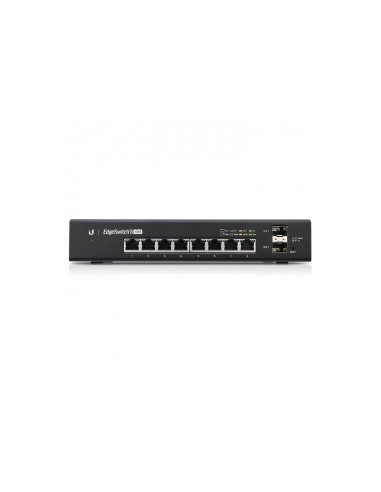 Ubiquiti EdgeSwitch 8 Gestionado Gigabit Ethernet (10 100 1000) Energía sobre Ethernet (PoE) Negro