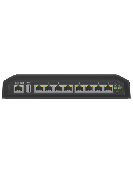 Ubiquiti EdgeSwitch 8XP Gestionado Gigabit Ethernet (10 100 1000) Energía sobre Ethernet (PoE) Negro
