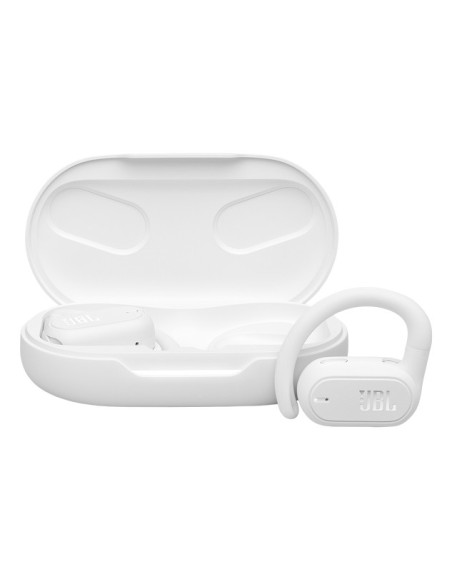 JBL Soundgear Sense Auriculares True Wireless Stereo (TWS) gancho de oreja Llamadas Música USB Tipo C Bluetooth Blanco