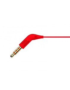 JBL T110 Auriculares Alámbrico Dentro de oído Llamadas Música Rojo 2
