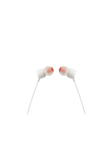 JBL Tune 110 Auriculares Alámbrico Dentro de oído Música Blanco