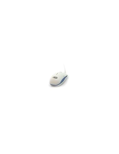 RATON 3FREE OPTICO USB BLANCO AZUL 3F-MCM101WB