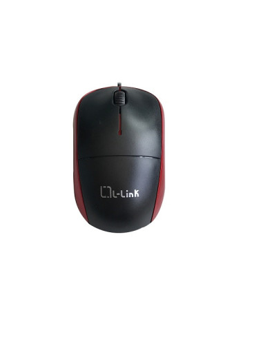 L-Link LL-2080-R ratón Oficina Ambidextro USB tipo A Óptico