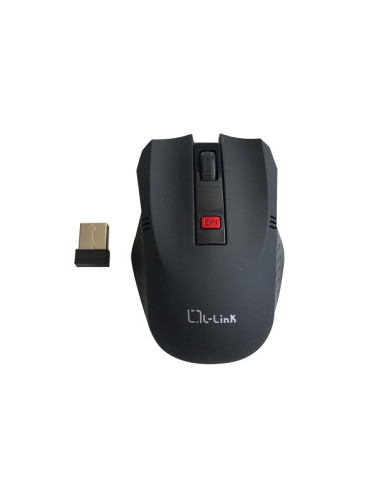 L-Link LL-2095-N ratón Oficina mano derecha RF inalámbrico Óptico 1600 DPI