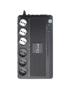 L-Link LL-700-G6 sistema de alimentación ininterrumpida (UPS) Línea interactiva 0,7 kVA 360 W 6 salidas AC