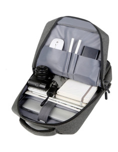 L-Link LL-9020A maletines para portátil 39,6 cm (15.6") Mochila Negro 2