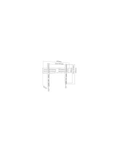 SOPORTE TV APPROX PARED APPST04 30P - 63P NEGRO 2