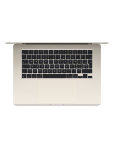 Apple MacBook Air Apple M M3 Portátil 38,9 cm (15.3") 16 GB 256 GB SSD Wi-Fi 6E (802.11ax) macOS Sequoia Beige 2