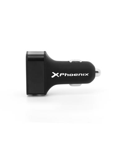 CARGADOR COCHE UNIVERSAL PHOENIX PHCARCHARGER3USB 5V 3 X USB 7.2A NEGRO PHCARCHARGER3USB