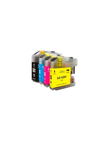 CARTUCHO RECICLADO INKOEM BROTHER LC123XL CIAN M-LC123C