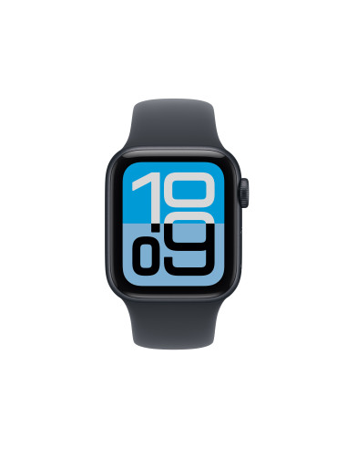 Apple Watch SE (3nd generation) OLED 40 mm Digital 324 x 394 Pixeles Pantalla táctil 5G Negro Wifi GPS (satélite)