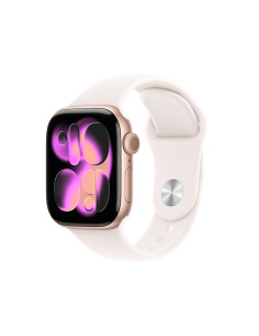 Apple Watch Series 11 OLED 42 mm Digital 374 x 446 Pixeles Pantalla táctil Oro rosa Wifi GPS (satélite)