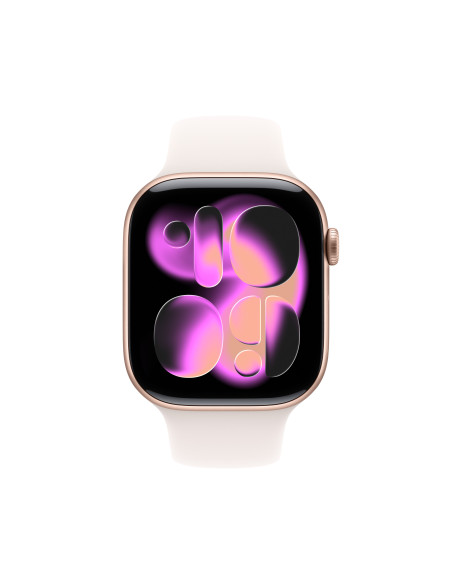 Apple Watch Series 11 OLED 46 mm Digital 416 x 496 Pixeles Pantalla táctil Oro rosa Wifi GPS (satélite)