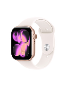 Apple Watch Series 11 OLED 46 mm Digital 416 x 496 Pixeles Pantalla táctil Oro rosa Wifi GPS (satélite)