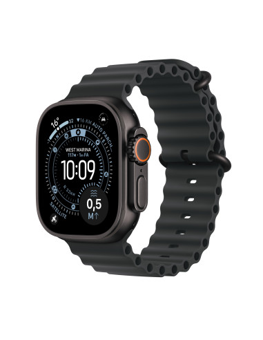 Apple Watch Ultra 3 OLED 49 mm Digital 422 x 514 Pixeles Pantalla táctil 5G Negro Wifi GPS (satélite)