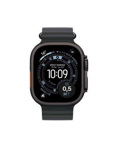 Apple Watch Ultra 3 OLED 49 mm Digital 422 x 514 Pixeles Pantalla táctil 5G Negro Wifi GPS (satélite)