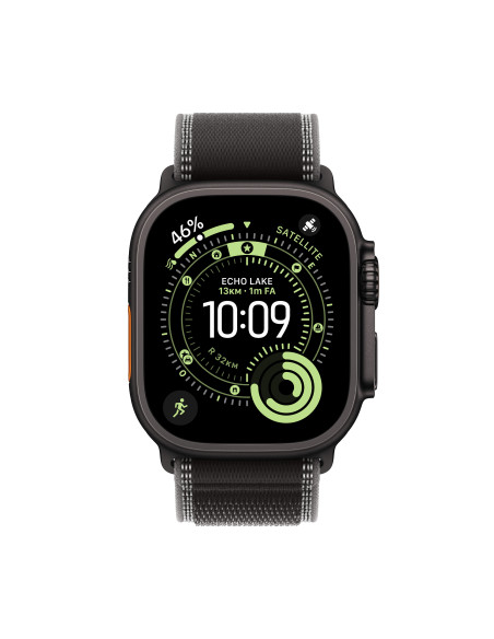 Apple Watch Ultra 3 OLED 49 mm Digital 422 x 514 Pixeles Pantalla táctil 5G Negro Wifi GPS (satélite)
