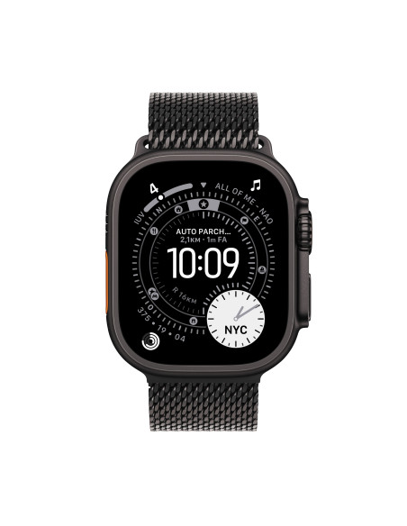 Apple Watch Ultra 3 OLED 49 mm Digital 422 x 514 Pixeles Pantalla táctil 5G Negro Wifi GPS (satélite)