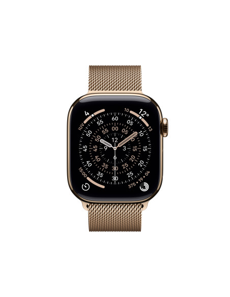 Apple Watch Series 11 OLED 42 mm Digital 374 x 446 Pixeles Pantalla táctil 5G Titanio Wifi GPS (satélite)