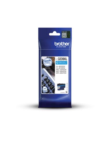 Brother LC3239XLC cartucho de tinta 1 pieza(s) Original Alto rendimiento (XL) Cian