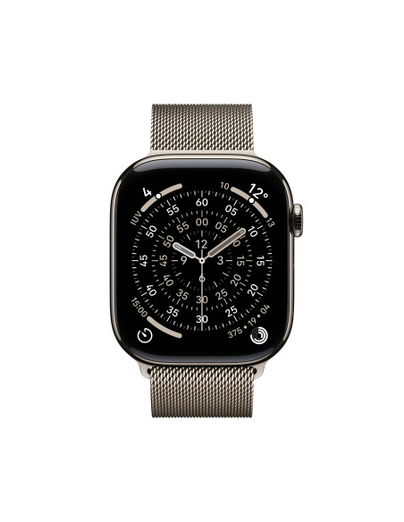 Apple Watch Series 11 OLED 46 mm Digital 416 x 496 Pixeles Pantalla táctil 5G Titanio Wifi GPS (satélite)