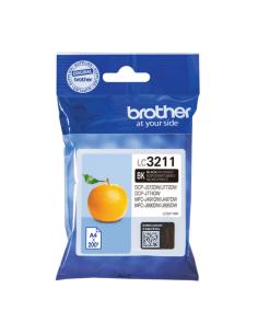 Brother LC3211BK cartucho de tinta 1 pieza(s) Original Rendimiento estándar Negro