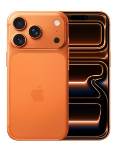 Apple iPhone 17 Pro 16 cm (6.3") SIM doble iOS 26 5G USB Tipo C 512 GB Naranja