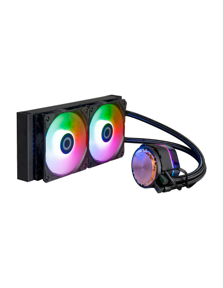 Cooler Master MasterLiquid 240 ATMOS Procesador Kit de refrigeración líquida 12 cm Negro