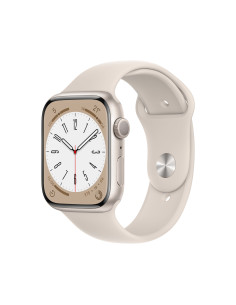 Apple Watch Series 8 OLED 45 mm Digital 396 x 484 Pixeles Pantalla táctil Beige Wifi GPS (satélite)