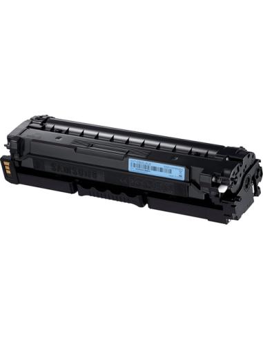 Samsung Cartucho de Tóner Original HP CLT-C503L cian de alta capacidad