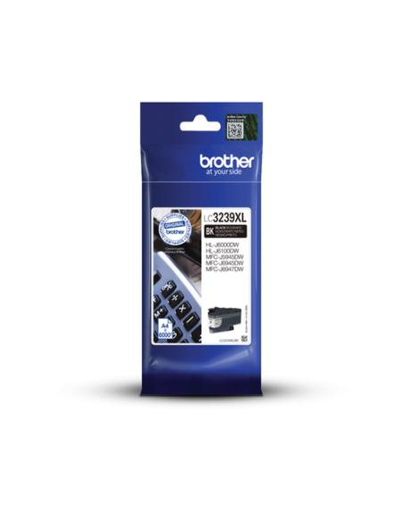 Brother LC-3239XLBK cartucho de tinta 1 pieza(s) Original Alto rendimiento (XL) Negro