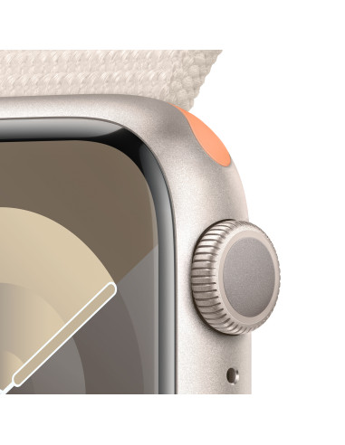 Apple Watch Series 9 41 mm Digital 352 x 430 Pixeles Pantalla táctil Beige Wifi GPS (satélite)