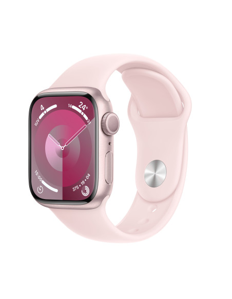 Apple Watch Series 9 41 mm Digital 352 x 430 Pixeles Pantalla táctil Rosa Wifi GPS (satélite)