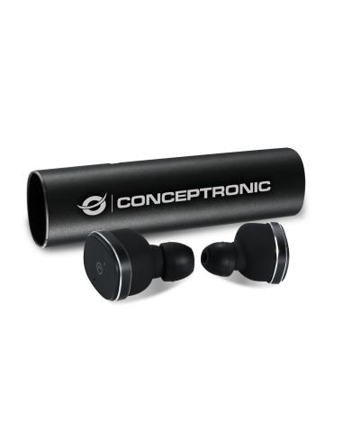 AURICULARES CONCEPTRONIC EARBUDS BLUETOOTH 5.0 INTRAUDITIVOS NEGRO CTBTEARBUD5